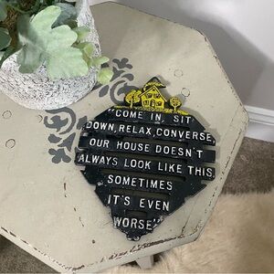 Metal Home Decor Wall Accent